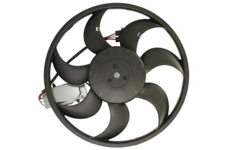 Ventilator - Ventilator radiator Dreapta potrivit AUDI Q7; PORSCHE CAYENNE; VW TOUAREG 2.5D-6.0 09.02-08.15
