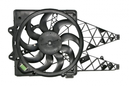 Ventilator habitaclu - Ventilator radiator potrivit ALFA ROMEO GIULIETTA 1.6D/2.0D 04.10-12.20