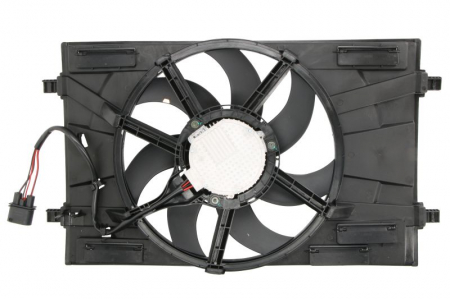 Ventilator radiator potrivit AUDI A3, Q2, Q3; CUPRA FORMENTOR; SEAT ATECA, IBIZA V, LEON, LEON SC, LEON SPORTSTOURER, LEON ST, TARRACO; SKODA KAROQ, KODIAQ, OCTAVIA III, OCTAVIA IV 1.0-2.0D 04.12- [1]