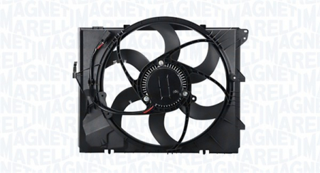 Ventilator habitaclu - Ventilator radiator potrivit BMW 1 (E81), 1 (E82), 1 (E87), 1 (E88), 3 (E90), 3 (E91), 3 (E92), 3 (E93), X1 (E84), Z4 (E89) 1.6-3.0 06.04-08.16