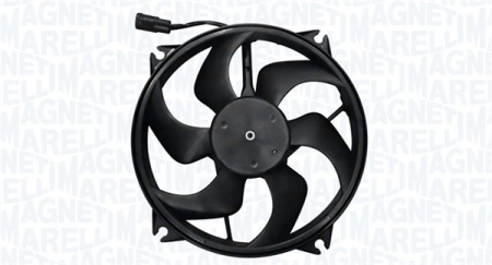Ventilator - Ventilator radiator potrivit CITROEN BERLINGO MULTISPACE, BERLINGO/MINIVAN, C4, C4 GRAND PICASSO I, C4 I, C4 II, C4 PICASSO I, DS5; PEUGEOT 307, 307/KOMBI, 308, 308 I, 5008 1.4-2.0D 08.00-