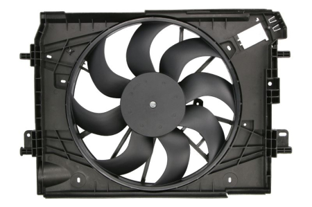 Ventilator - Ventilator radiator potrivit DACIA DOKKER, DOKKER/MINIVAN, DUSTER, DUSTER/SUV, LODGY, LOGAN II, LOGAN MCV II, SANDERO II; RENAULT CAPTUR I, CLIO IV, CLIO IV/HATCHBACK 0.9-1.6LPG 02.08-