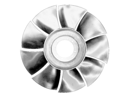 Ventilator - Ventilator radiator potrivit IVECO DAILY III, DAILY IV, DAILY V, DAILY VI, MASSIF ELETTRICO-F1CE3481C 07.99-