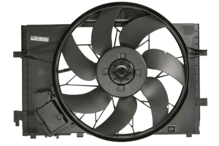 Ventilator - Ventilator radiator potrivit MERCEDES C (CL203), C T-MODEL (S203), C (W203), CLC (CL203), CLK (A209), CLK (C209) 1.8-5.4 05.00-06.11