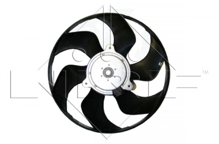 Ventilator - Ventilator radiator potrivit NISSAN MICRA C+C III, MICRA III, NOTE; RENAULT CLIO III, CLIO III/HATCHBACK, MODUS, TWINGO II, WIND 1.2-1.6 01.03-
