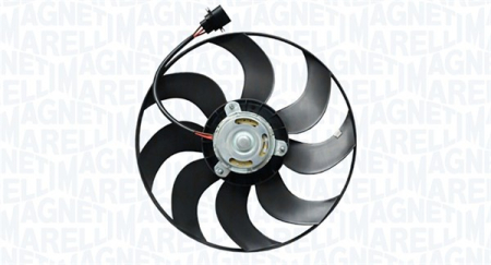 Ventilator - Ventilator radiator potrivit SEAT CORDOBA, IBIZA III, IBIZA IV, IBIZA IV SC, IBIZA IV ST, IBIZA IV/HATCHBACK, TOLEDO IV; SKODA FABIA I, FABIA I PRAKTIK, FABIA II 1.0-2.0D 10.99-12.22
