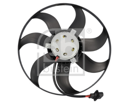 Ventilator radiator potrivit SEAT CORDOBA, IBIZA III, IBIZA IV, IBIZA IV SC, IBIZA IV ST, IBIZA IV/HATCHBACK, TOLEDO IV; SKODA FABIA I, FABIA I PRAKTIK, FABIA II, FABIA III 1.0-2.0D 08.99- [1]