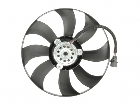 Ventilator radiator potrivit SEAT CORDOBA, IBIZA III, IBIZA IV, IBIZA IV SC; SKODA FABIA I, FABIA I PRAKTIK, FABIA II, ROOMSTER, ROOMSTER PRAKTIK; VW FOX, POLO, POLO IV 1.4D/1.9D/2.0 dupa 2001 [1]