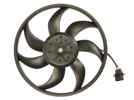 Ventilator - Ventilator radiator potrivit SEAT CORDOBA, IBIZA III; SKODA FABIA I, FABIA I PRAKTIK, FABIA II, ROOMSTER, ROOMSTER PRAKTIK; VW FOX, POLO 1.4D 10.01-03.10