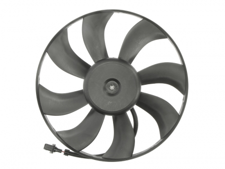 Ventilator - Ventilator radiator potrivit SEAT CORDOBA, IBIZA III; SKODA FABIA I, FABIA I PRAKTIK, FABIA II, ROOMSTER, ROOMSTER PRAKTIK; VW FOX, POLO, POLO IV, POLO V 1.4-1.9D 10.01-