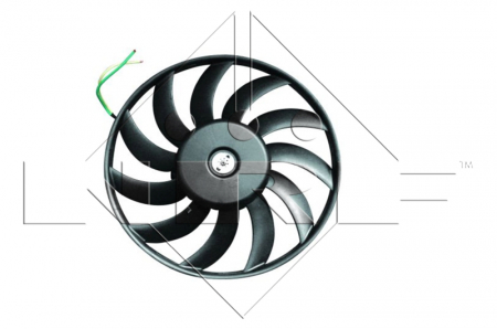 Ventilator - Ventilator radiator Stanga potrivit AUDI A4 B6, A4 B7, A6 C5 2.4/3.0/3.2 2000-2009
