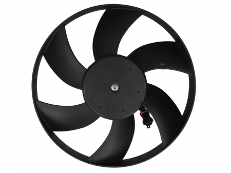Ventilator - Ventilator radiator Stanga potrivit SEAT CORDOBA, CORDOBA VARIO, IBIZA II, INCA; VW CADDY II, CADDY II/MINIVAN, POLO, POLO III CLASSIC, POLO/KOMBI 1.4-2.0 1993-2004