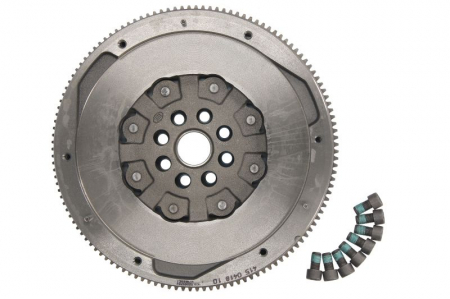 Ambreiaj - Volanta (cu kit de suruburi; cu placa de reglare a frecarii; fara rulment de ghidare) potrivit NISSAN QASHQAI I, X-TRAIL, X-TRAIL II, X-TRAIL III 2.0D 08.05-