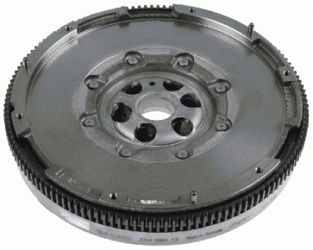 Volanta masa dubla potrivit AUDI A3, A6; SEAT ALTEA, ALTEA XL, LEON, TOLEDO III; SKODA OCTAVIA II, SUPERB II, YETI; VW CADDY III, EOS, GOLF PLUS, GOLF V, GOLF VI 1.9D/2.0D dupa 2003 - (240mm, cu set s [3]