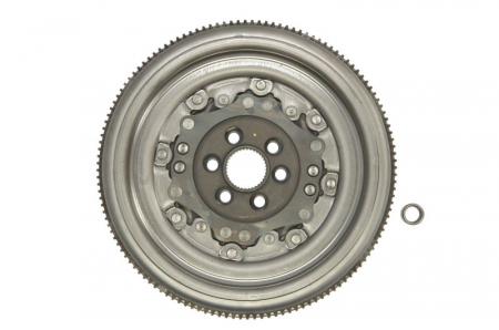 Ambreiaj - Volanta masa dubla transmisie ambreiaj dublu AUDI A3; SEAT ALTEA, ALTEA XL, LEON, TOLEDO III; SKODA OCTAVIA II, SUPERB II, YETI; VW BEETLE, EOS, GOLF PLUS, GOLF V, GOLF VI, JETTA III 2.0D dupa 2003