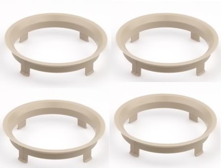 Inele centrare - Set 4 inele centrare 70,1 / 66,1 Dacia Renault Nissan