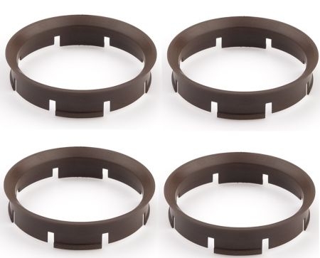 Inele centrare - Set 4 inele centrare 72,6 / 66,6 BMW Chrysler Mercedes Mini 