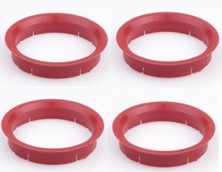Inele centrare - Set 4 inele centrare 63,3 / 58,1 Alfa Romeo Citroen Fiat Lancia Peugeot