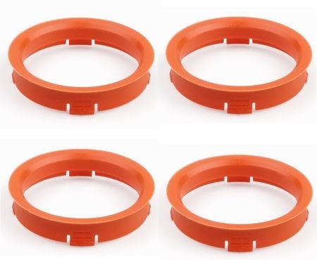 Inele centrare - Set 4 inele centrare 66,6 / 58,1 Alfa Romeo Citroen Fiat Lancia Peugeot