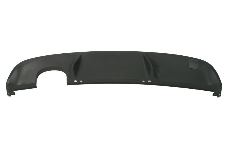 Acoperire bara Spate (GTI, negru, cu taietura pentru toba de esapament: dublu; pe stanga) potrivit VW GOLF VI 2008-2013