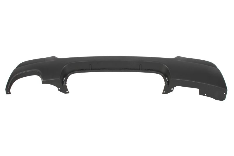 Acoperire bara Spate (M-PAKIET, negru-mat, cu taietura pentru toba de esapament: dublu; pe stanga) potrivit BMW 3 E92, E93 2006-2010