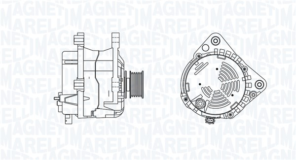 Alternator potrivit AUDI A3; FORD GALAXY I; SEAT AROSA, CORDOBA, CORDOBA VARIO, IBIZA II, INCA, TOLEDO I; VW CADDY II, CADDY II MINIVAN, CORRADO, GOLF