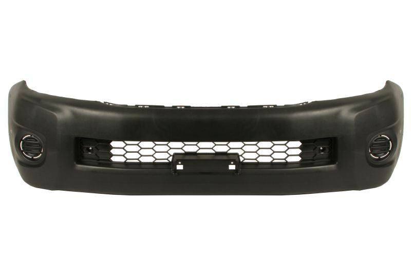 Bara (Fata, cu grilaj, cu orificii proiector ceata, cu suport de gauri, negru) potrivit TOYOTA HILUX VII 2008-2011