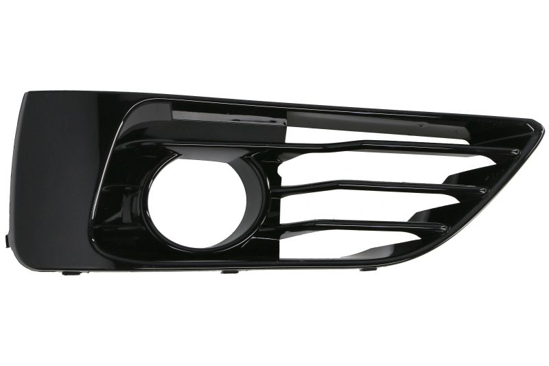Capac bara fata Dreapta (cu orificii proiector ceata, plastic, negru, Sport Line) potrivit BMW 2 Active Tourer F45, F46, 2 Gran Tourer F46 2014-2018