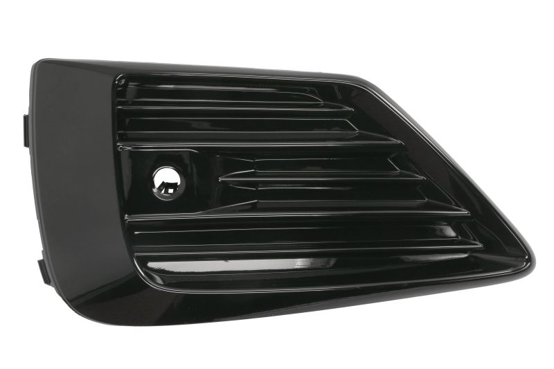 Capac bara fata Stanga (cu orificii senzori parcare, plastic, negru, HYBRID Polestar R-DESIGN) potrivit VOLVO XC60 II 2017-2022