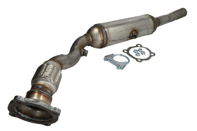 Catalizator fata potrivit Audi A3, Tt; Seat Leon, Toledo II; Skoda Octavia I; VW Bora, Bora I, Golf IV, New Beetle 1996-2010 - 1.8 2.0, Euro 4,
