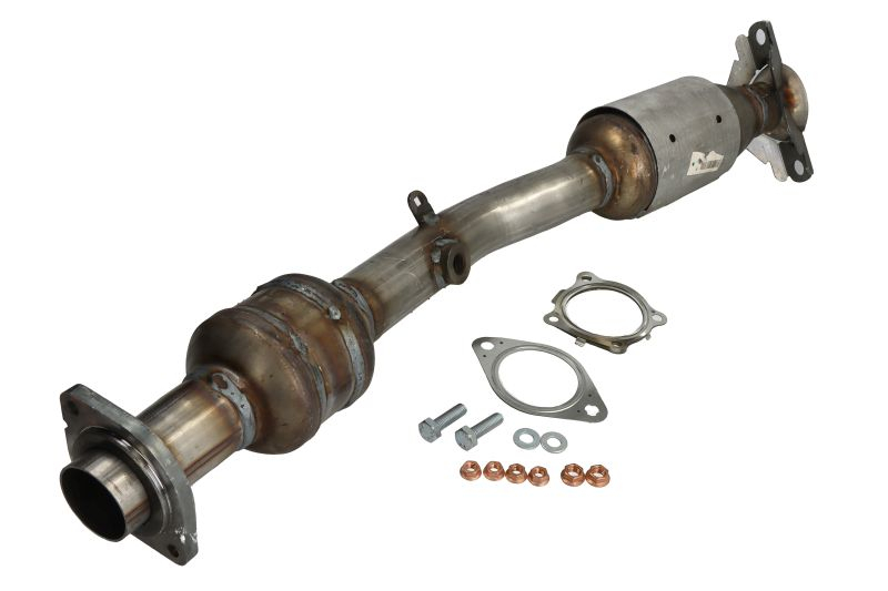 Catalizator fata potrivit Nissan Micra C+c III, Micra III, Note, Tiida 2005-2012 - 1.6, Euro 4, motor max. 1600 cm³