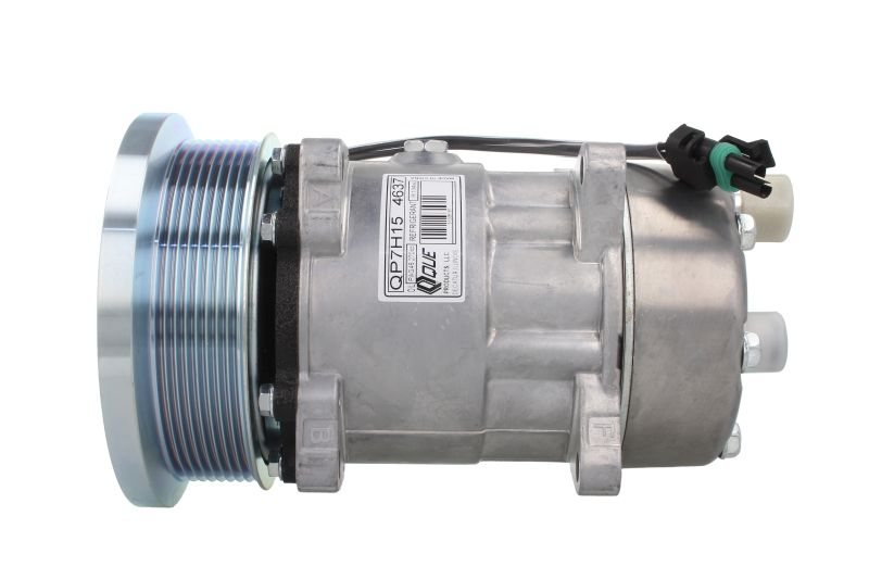 Compresor climatizare 12V (R134a) potrivit FIATAGRI 670, 670 DT, G 170, G 190, G 210, G 240; NEW HOLLAND 8670, 8670 A, 8770, 8770 A, 8970, 8970 A, 170
