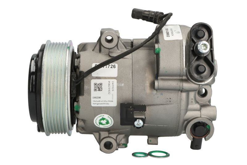 Compresor climatizare (reconditionat) potrivit CHEVROLET CRUZE; OPEL ASTRA J, ASTRA J GTC, CASCADA, MERIVA B, ZAFIRA C 1.3D 1.6 1.7D dupa 2009