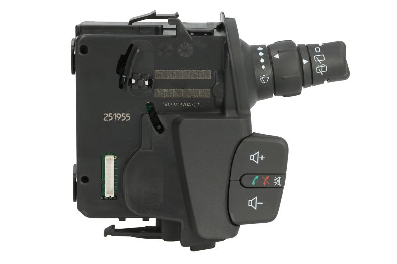 Comutator combinat sub volan control radio; lumini; stergatoare potrivit RENAULT KANGOO BE BOP, KANGOO EXPRESS, KANGOO II dupa 2008