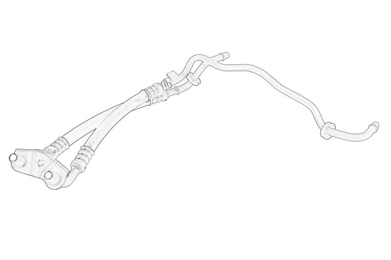 Conducta radiator ulei potrivita OPEL ASTRA J, ASTRA J GTC, CASCADA, ZAFIRA C 2.0D dupa 2009 (cutie de viteze AT AF40)