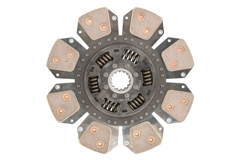 Disc ambreiaj ceramica (310mm; 8) potrivit LANDINI 60, 6000, 70, 7000, 80, 8000, 9000, ADVANTAGE, ATLANTIS, ATLAS, BLIZARD, GHIBLI, GLOBALFARM,