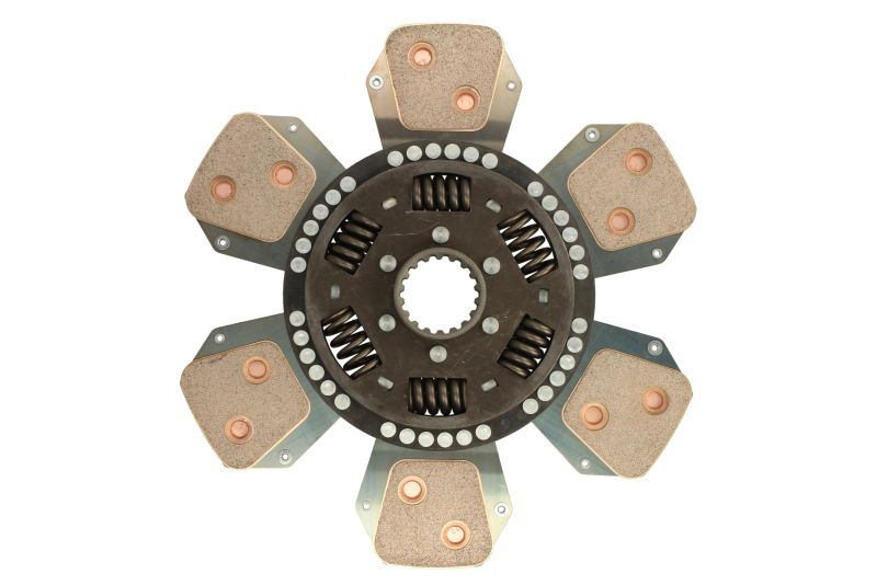 Disc ambreiaj ceramica (350mm; 6) potrivit FIATAGRI F; NEW HOLLAND 8000, M, TM