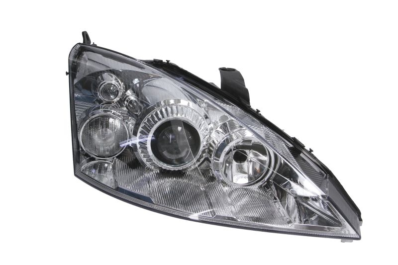 Far Dreapta (D2S H7 PY21W W5W, electric, fara motoras, culoare insert: cromat, culoare semnalizator: transparent) potrivit FORD FOCUS I 2001-2005