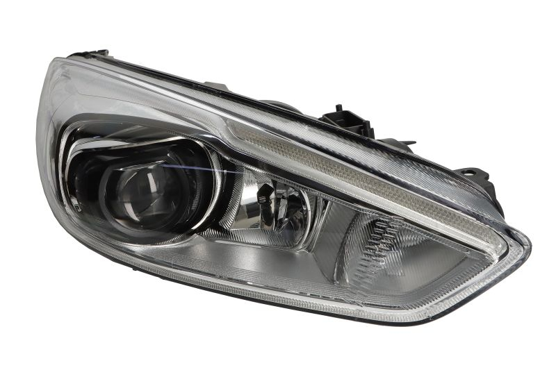Far Dreapta potrivit FORD FOCUS III 2014-2018 (D3S H1 LED, electric, culoare insert: cromat)