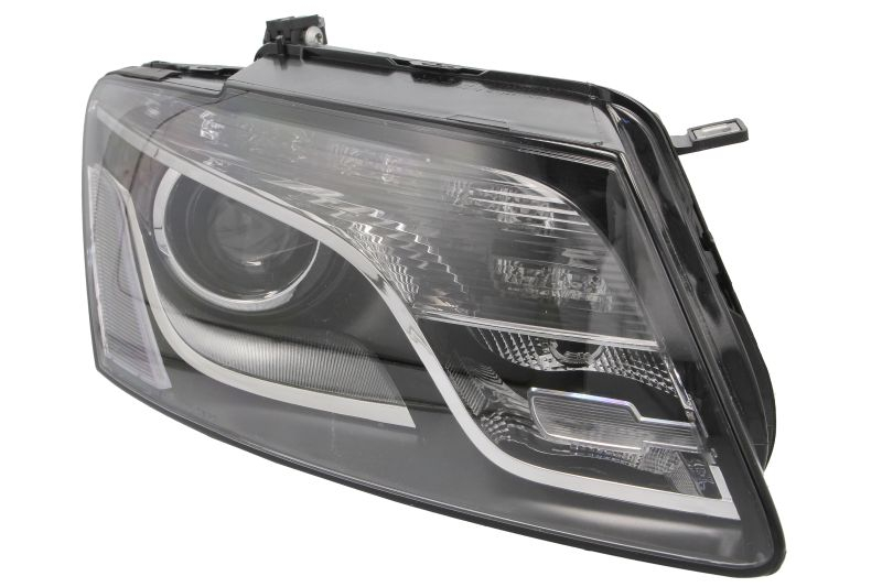 Far Dreapta (D3S LED, electric, cu motor, culoare insert: cromat, culoare semnalizator: transparent) potrivit AUDI Q5 8R 2008-2012