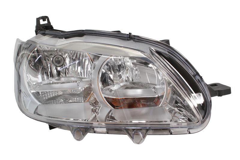 Far Dreapta H1 H7 W5W, electric, cu motor, culoare semnalizator: transparent potrivit PEUGEOT 301 2012-2016