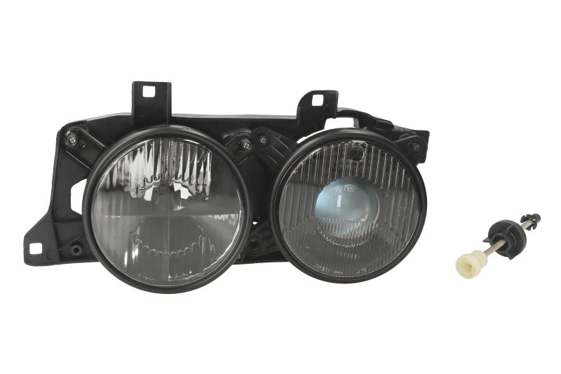 Far Dreapta (H1 W5W, fara motoras, culoare insert: negru) potrivit BMW 5 E34 1987-1997