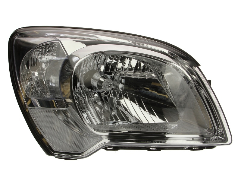 Far dreapta (H4, electric, manual, fundal cromat) KIA SPORTAGE 2008-2010