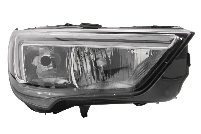 Far Dreapta H7 H7 LED, electric, cu motor potrivit OPEL CROSSLAND X dupa 2017