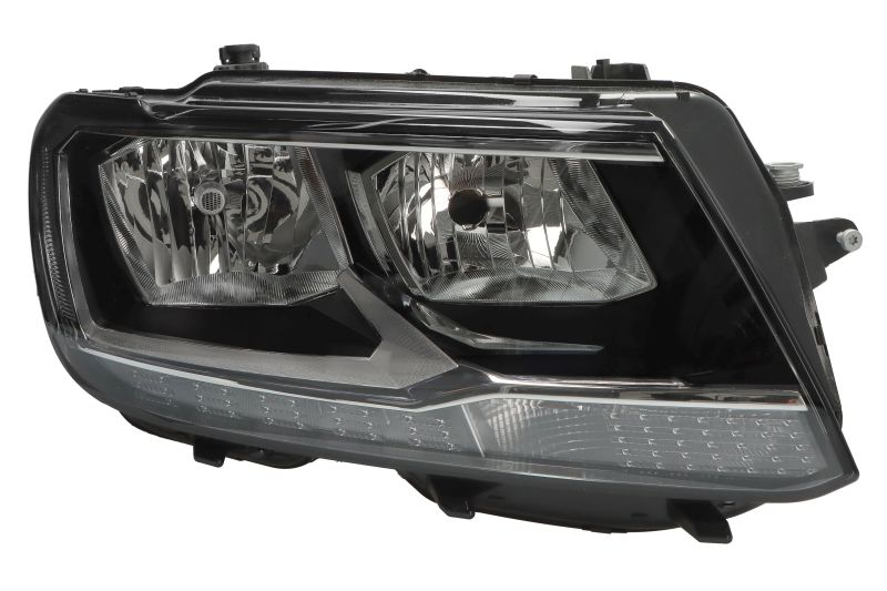 Far Dreapta (H7 LED PY21W, cu motor) potrivit VW TIGUAN II 2016-2024