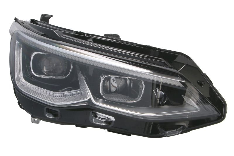 Far Dreapta LED, electric, cu motor, culoare insert: cromat potrivit VW GOLF VIII dupa 2019
