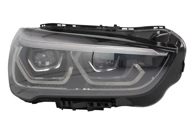 Far Dreapta (LED, electric, cu motor, culoare insert: negru) potrivit BMW X1 F48 2015-2022
