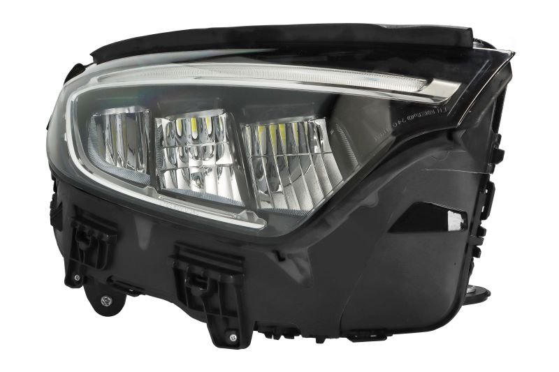 Far Dreapta (LED, electric, cu motor, culoare insert: negru) potrivit MERCEDES GLC X254 dupa 2022