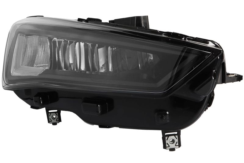 Far Dreapta (LED, electric, cu motor, culoare insert: negru) potrivit SEAT LEON KL 2020-2025