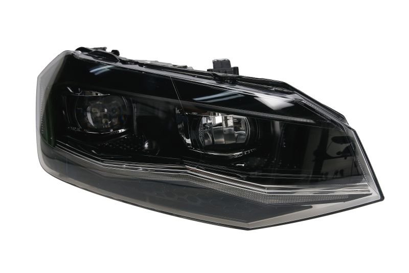 Far Dreapta LED, electric, cu motor potrivit VW POLO VI AW 2017-2020